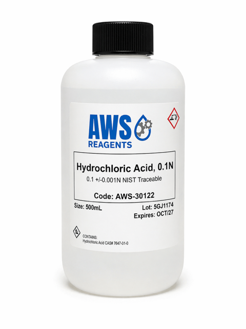 Hydrochloric Acid 0.1N 500mL