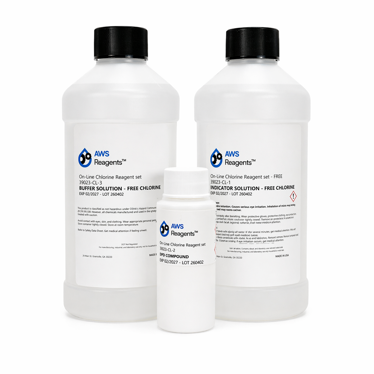 Reagent Kit for Process Chlorine Analyzers